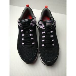 Ryka Womens Balance Fitness Performance Walking Sneaker Black/Purple Size 11M